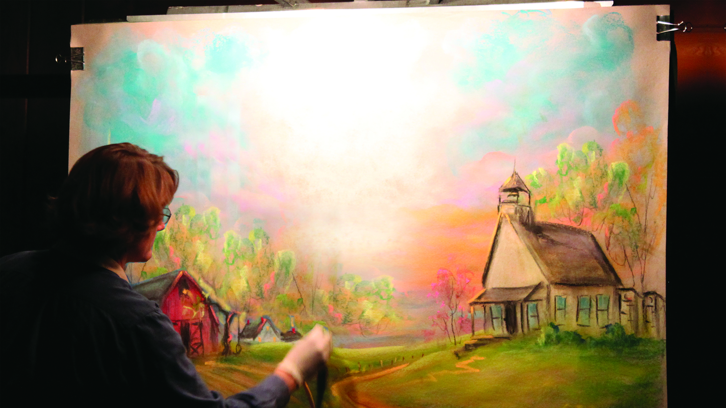 Chalk Talk at Plain & Fancy Farm